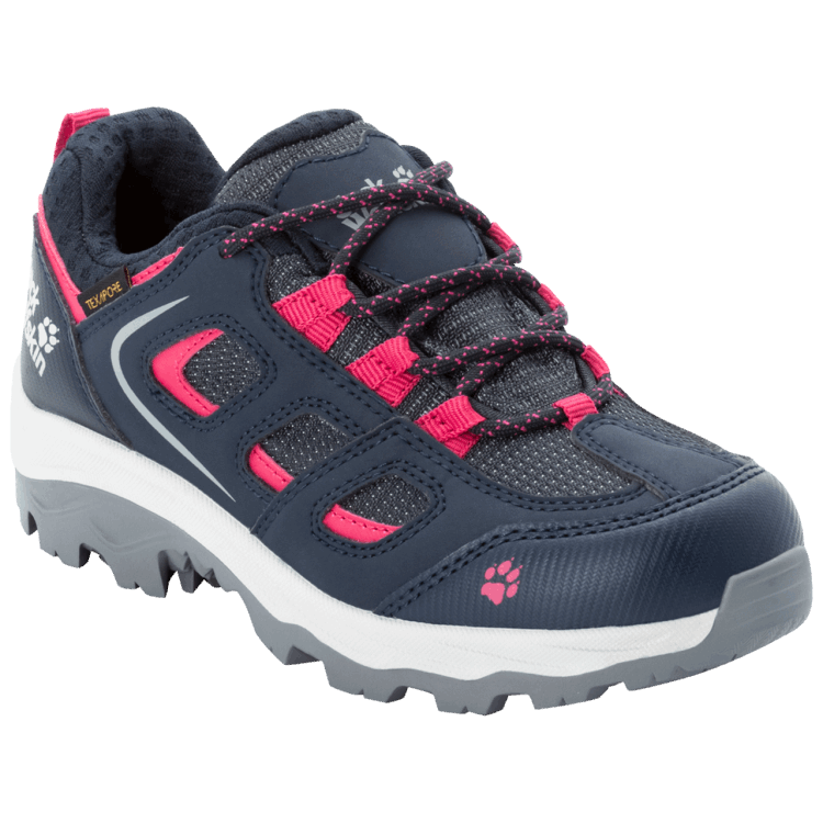 VOJO TEXAPORE LOW K Brand Jack Wolfskin Collection Dark Blue-Pink