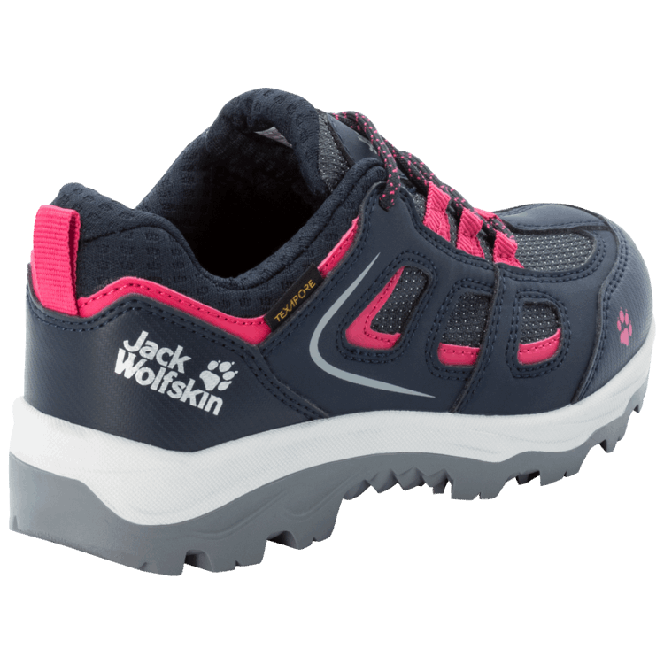 VOJO TEXAPORE LOW K Brand Jack Wolfskin Collection Dark Blue-Pink