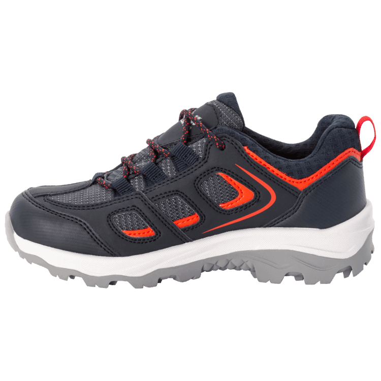 Kid's Vojo Texapore Low Night Blue-Red Brand Jack Wolfskin Collections
