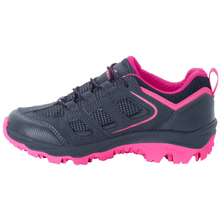 Kid's Vojo Texapore Low Origins Brand Jack Wolfskin Blue-Pink