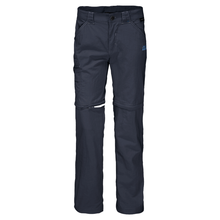 Brand Jack Wolfskin Night Blue Brands Kid's Safari Zip Off Pants