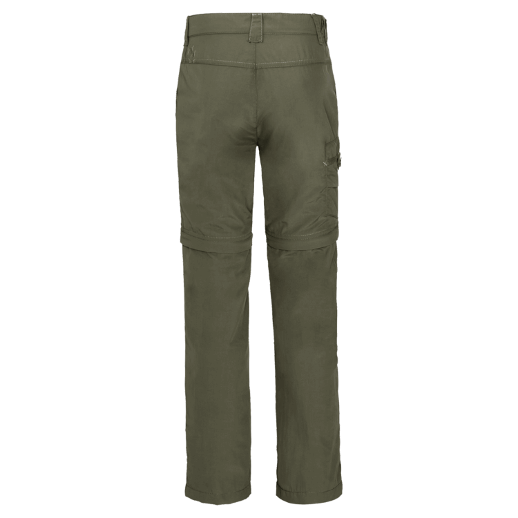 Brand Jack Wolfskin Woodland Green Kid's Safari Zip Off Pants Original