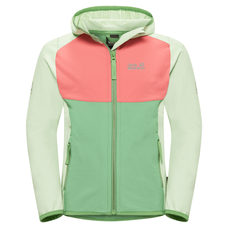 Brand Jack Wolfskin Girls' Turbulence Green Sea New