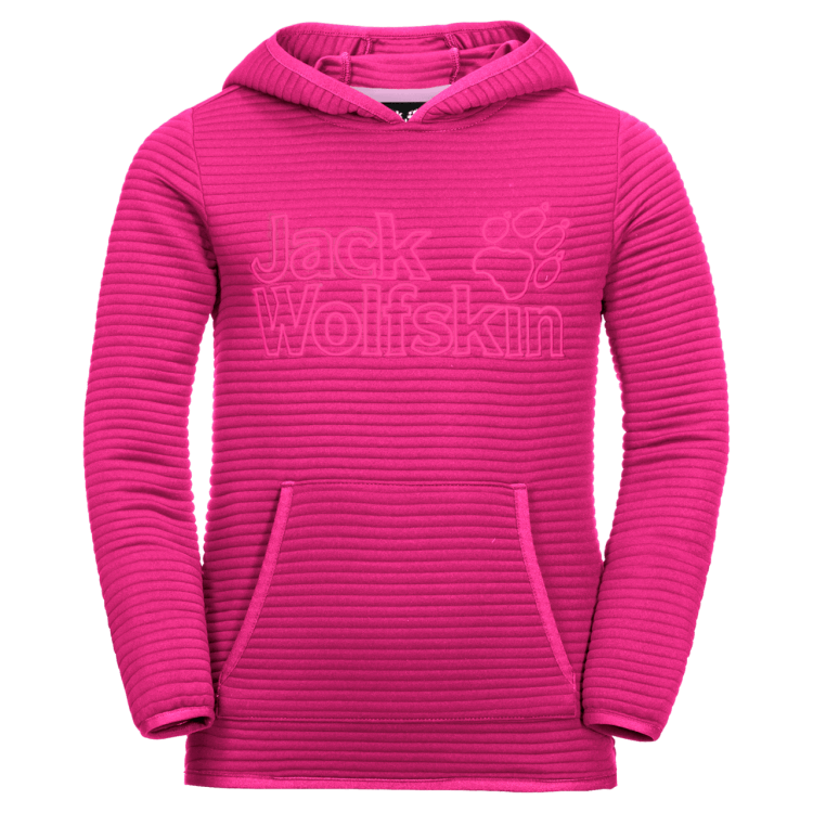 Brand Jack Wolfskin Kid's Modesto Hoody Fashion Pink Peony