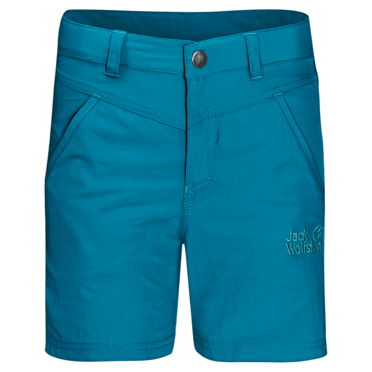 Hot Kid's Sun Shorts Blue Reef Brand Jack Wolfskin