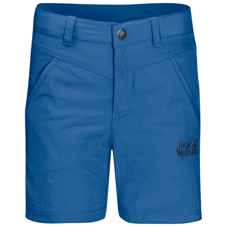 New Brand Jack Wolfskin Kid's Sun Shorts Wave Blue