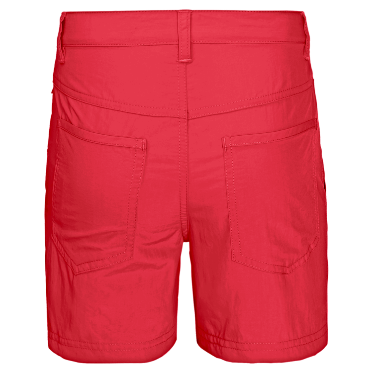 Kid's Sun Shorts Brand Jack Wolfskin Tulip Red Collections