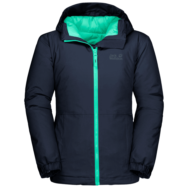 Kid's Argon Storm Jacket Midnight Blue Brand Jack Wolfskin Origins