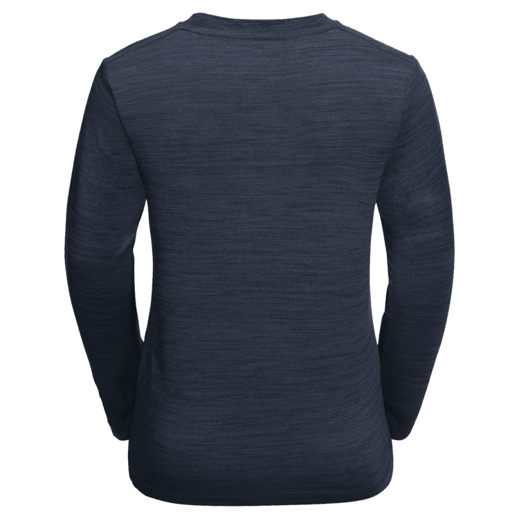 Brand Jack Wolfskin Night Blue Hot Kid's Vargen Longsleeve
