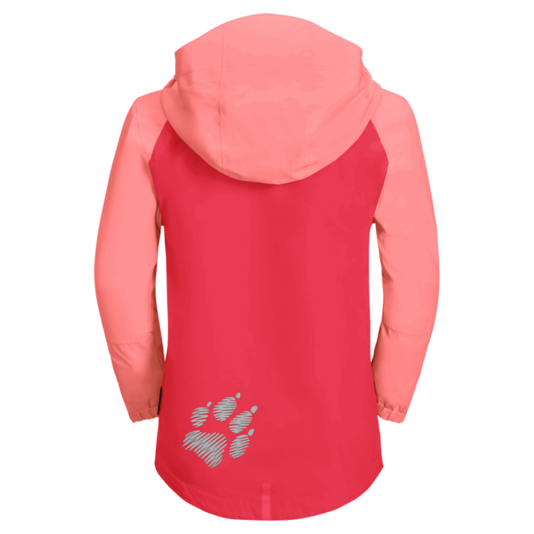 Brand Jack Wolfskin Kid's Tucan Jacket Collections Tulip Red