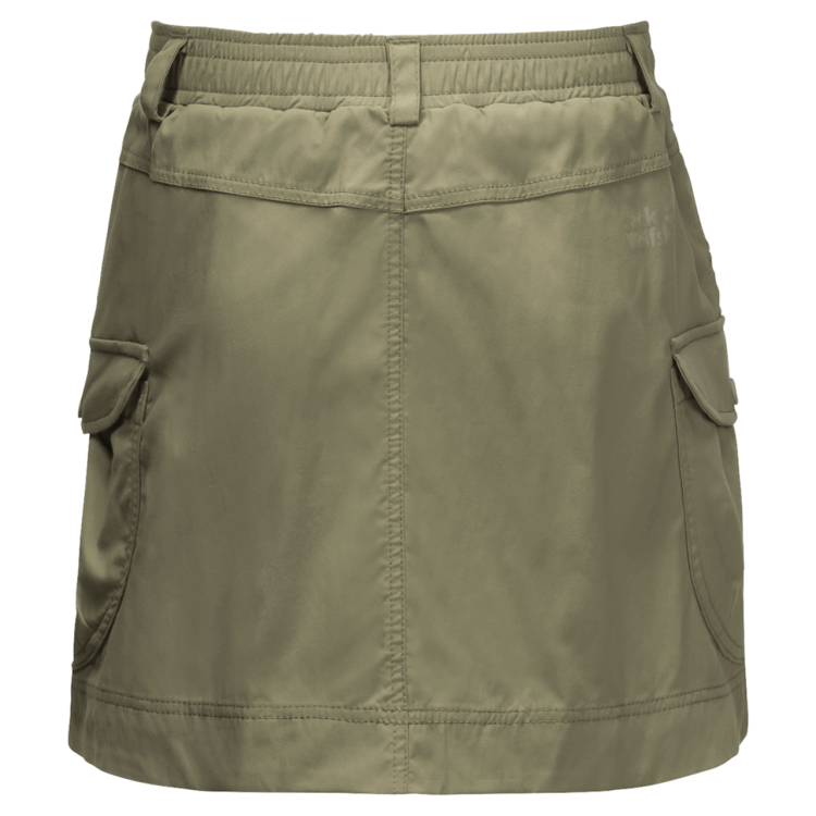 New Girls' Treasure Hunter Skort Khaki Brand Jack Wolfskin