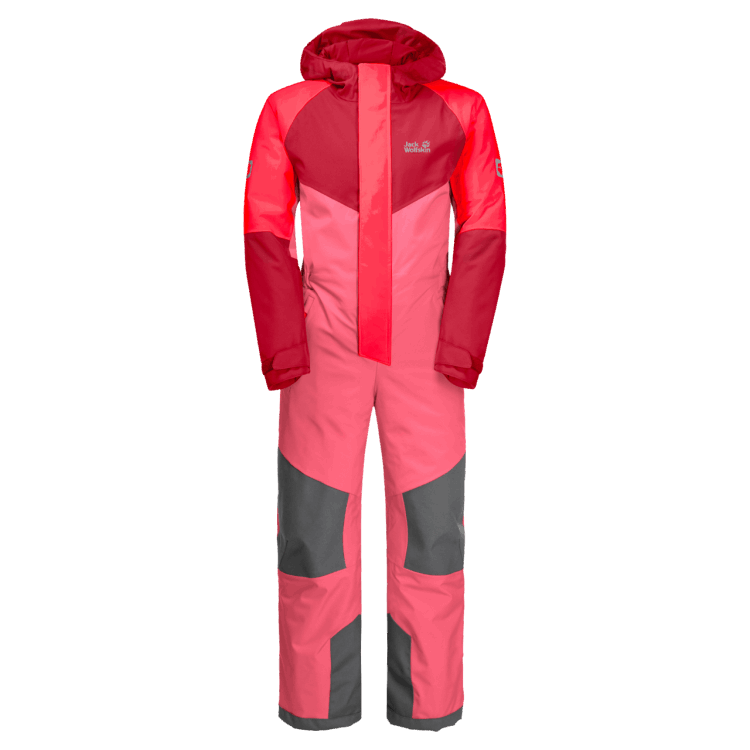Collection Brand Jack Wolfskin Kid's Great Snow Snowsuit Coral Pink
