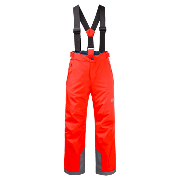 Collections Flashing Red Brand Jack Wolfskin Kid's Great Snow Pant