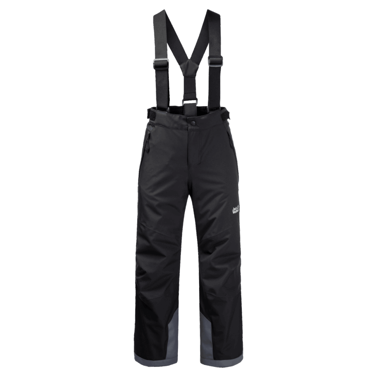 Kid's Great Snow Pant Brand Jack Wolfskin Black Origins