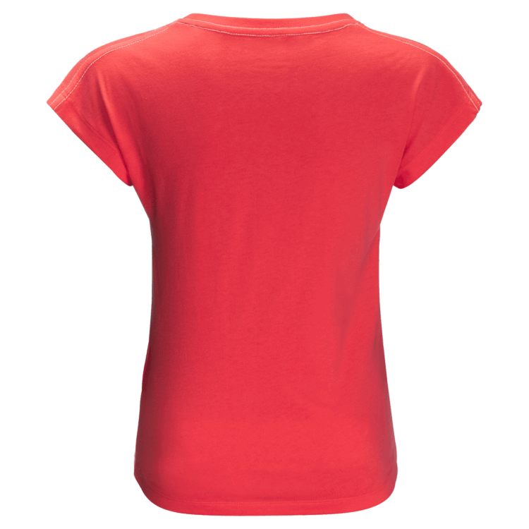 Girls' Butterfly T Best Tulip Red Brand Jack Wolfskin