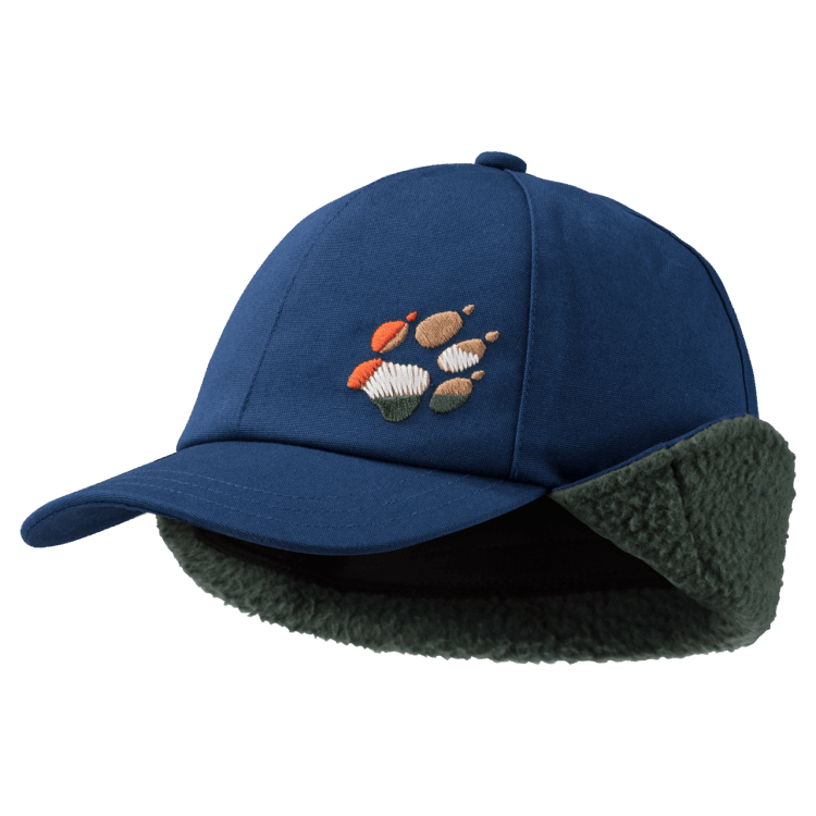 Origins Brand Jack Wolfskin Dark Indigo Kid's Stormy Whiteville Cap