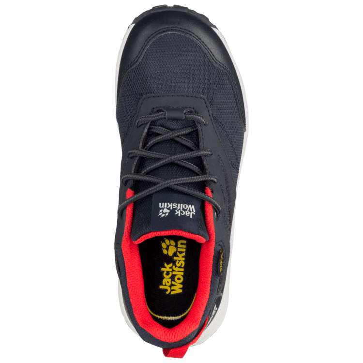 Brand Jack Wolfskin Night Blue-Red WOODLAND TEXAPORE LOW K