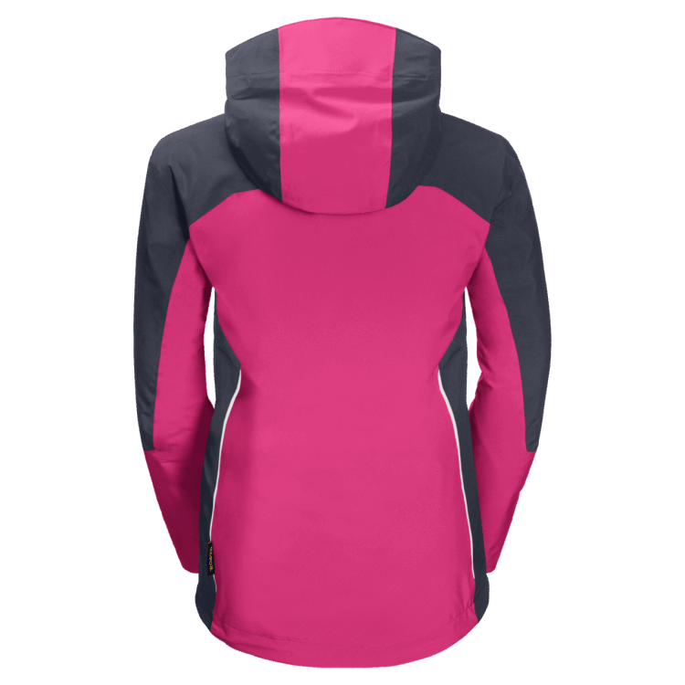 Brand Jack Wolfskin Kid's Ropi 3In1 Jacket New Pink Peony