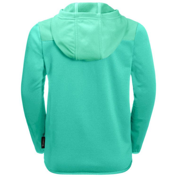 Electric Green Kid's Three Oaks Jacket Brand Jack Wolfskin Origins