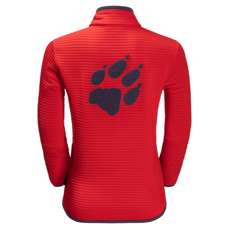 Peak Red Kid's Modesto Jacket Brand Brand Jack Wolfskin