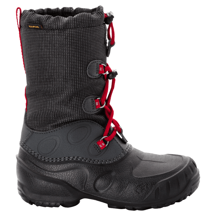 Black-Red Brand Jack Wolfskin Collections Kid's Iceland Texapore High