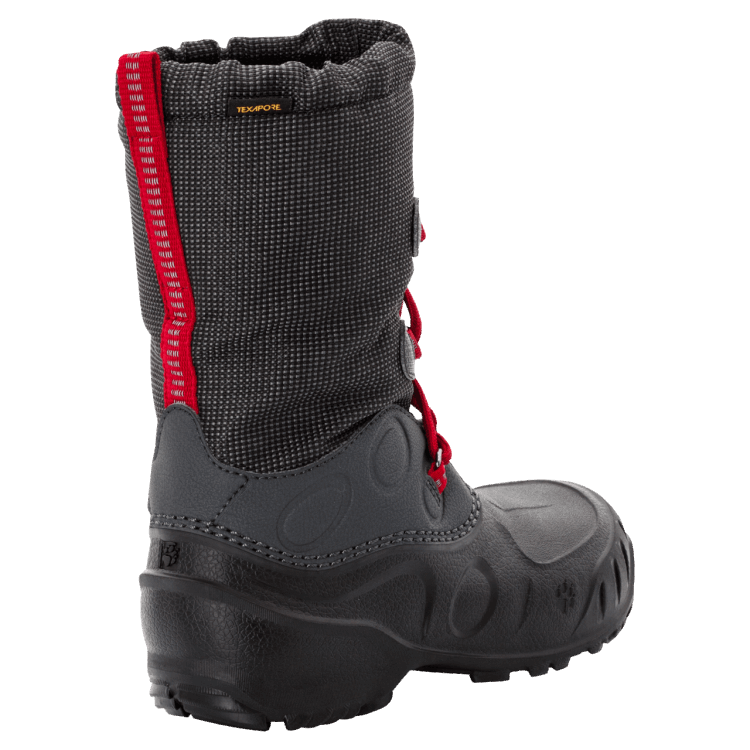 Black-Red Brand Jack Wolfskin Collections Kid's Iceland Texapore High