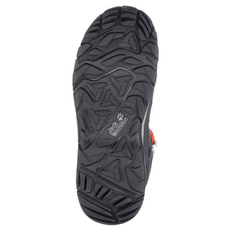 Blue-Orange Origins Brand Jack Wolfskin Kid's Mtn Attack 3 Texapore Mid Hiking Shoes