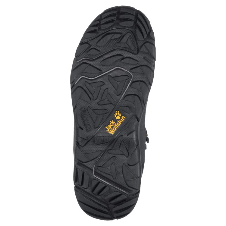 Black Brand Kid's Mtn Attack 3 Texapore Mid Hiking Shoes Brand Jack Wolfskin