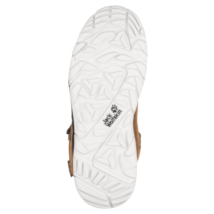 Desert Brown-Black Kid's Mtn Attack 3 Lt Texapore Mid Brand Jack Wolfskin