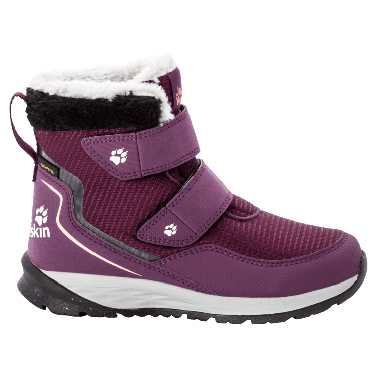 Collection Purple Brand Jack Wolfskin Kid's Polar Wolf Texapore Mid Vc Winter Boots
