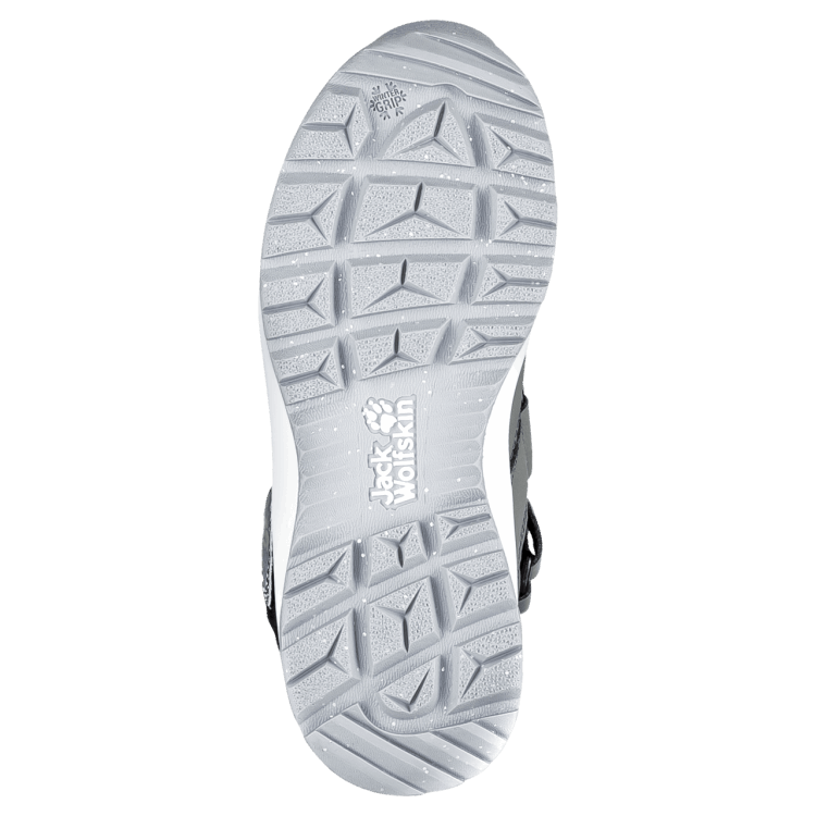 New Pebble White Kid's Polar Wolf Texapore Mid Vc Winter Boots Brand Jack Wolfskin