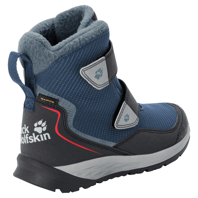 Kid's Polar Bear Texapore High Vc Brand Jack Wolfskin Blue-Black Origin