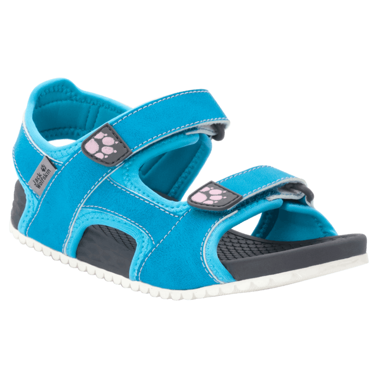 Kid's Outfresh Deluxe Sandal Brand Jack Wolfskin Origins Blue-Grey