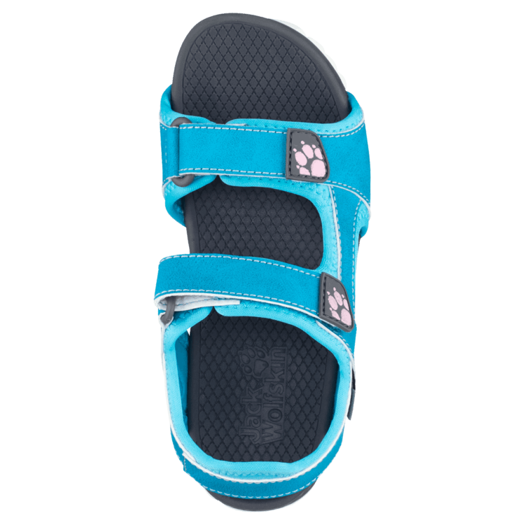 Kid's Outfresh Deluxe Sandal Brand Jack Wolfskin Origins Blue-Grey