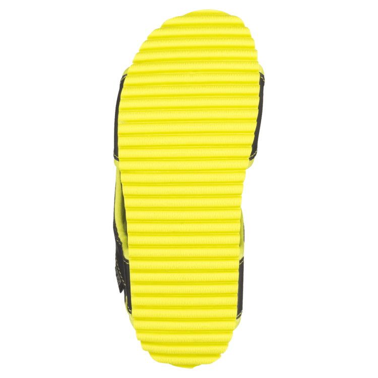 Kid's Outfresh Deluxe Sandal Phantom-Lime Brand Jack Wolfskin