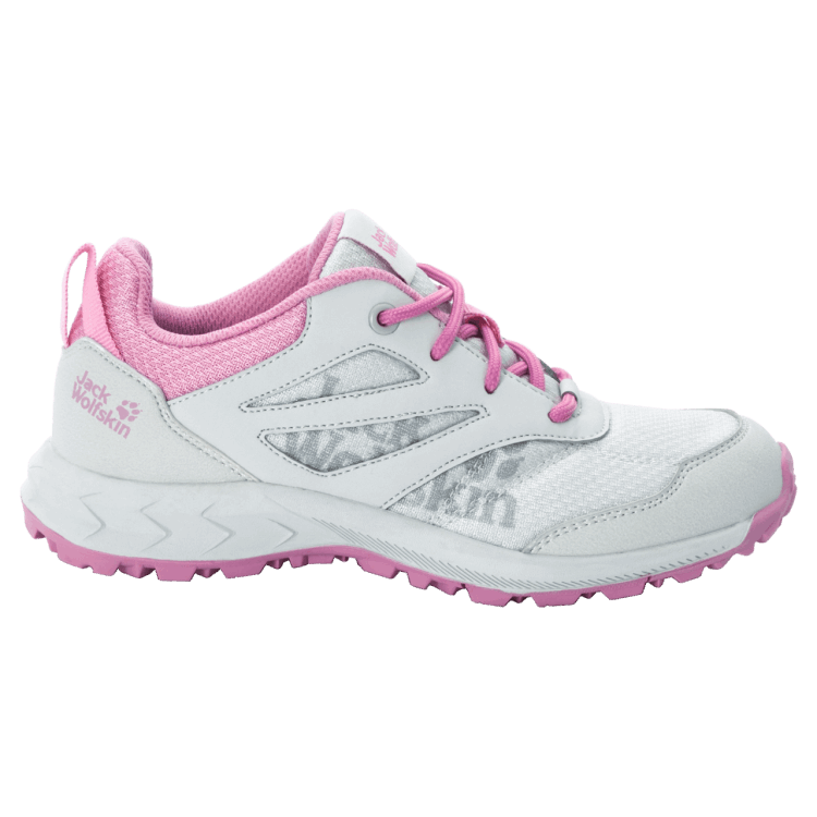Brand Jack Wolfskin Collection Grey Pink Kid's Woodland Low